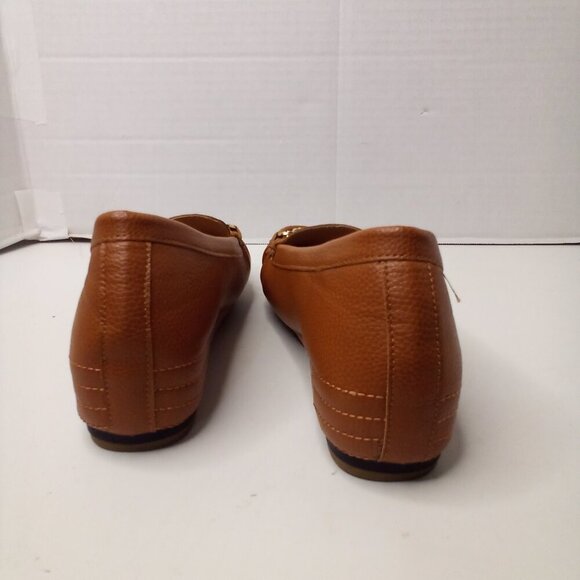 Comfort By Alexis Bendel Loafers Women 8.5 Faux Leather Brown - Picture 9 of 13